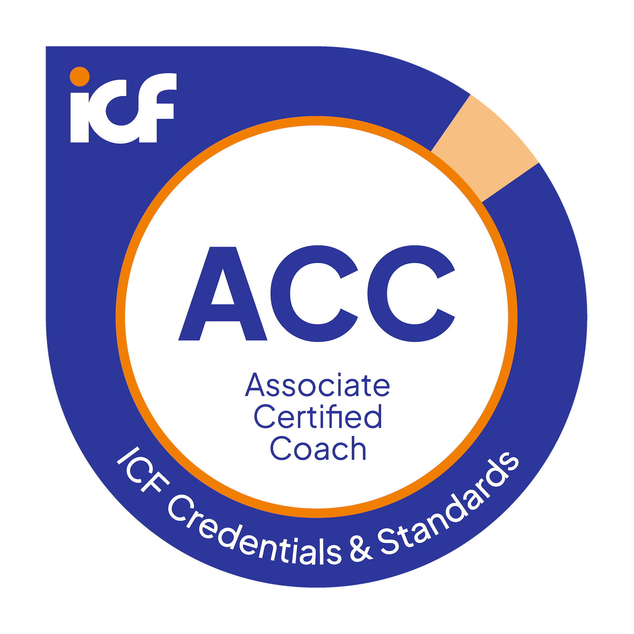 International Coach Federation Associate Certified Coach Badge